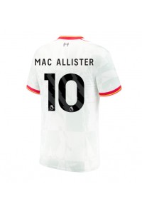 Liverpool Alexis Mac Allister #10 Jalkapallovaatteet Kolmaspaita 2024-25 Lyhythihainen